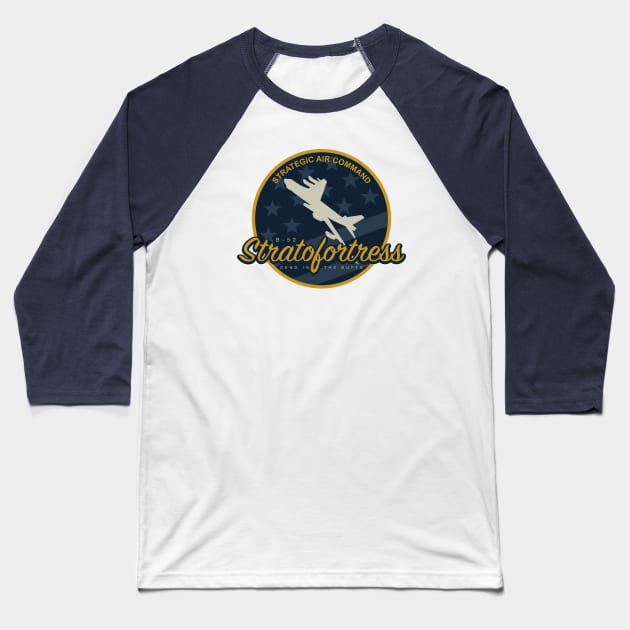 B-52 Stratofortress Baseball T-Shirt by TCP